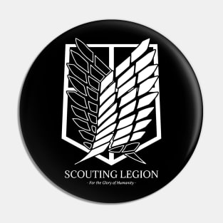 scouting legion for the flory humanity logo Pin