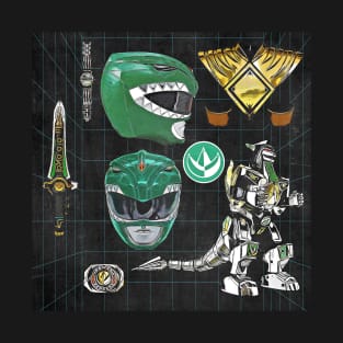 Green Power Weapons T-Shirt