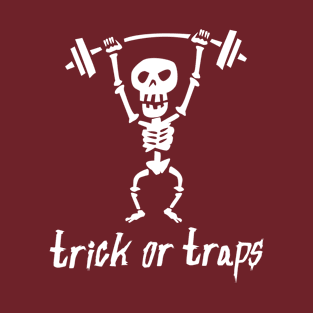 Skull Trick or Traps T-Shirt