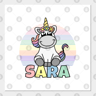 Sara Name Posters And Art Prints Teepublic