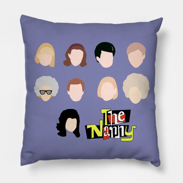 the nanny Pillow by aluap1006