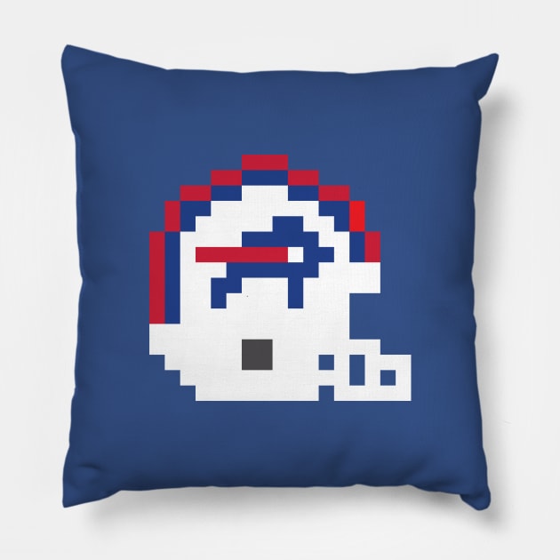 8 Bit Buffalo Bill Helmet Pillow by N8I