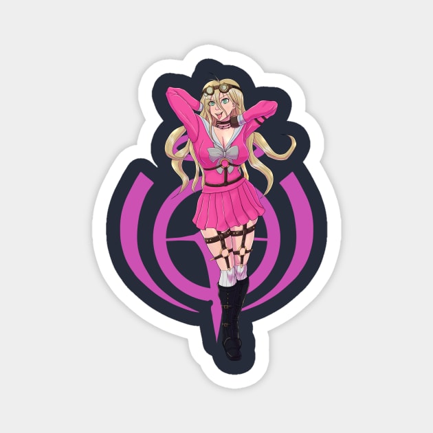 Dangan girl V3 Miu Magnet by zeocloud