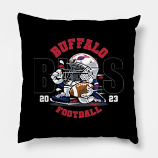 Buffalo Football Pillow