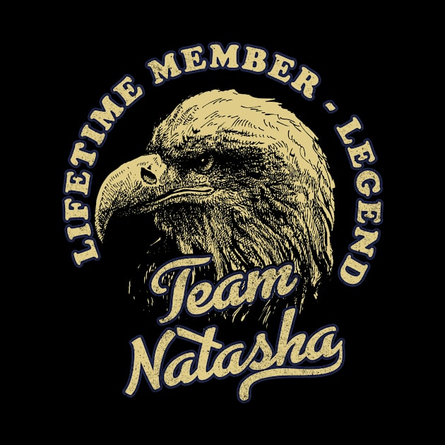 Natasha Name - Lifetime Member Legend - Eagle by Stacy Peters Art