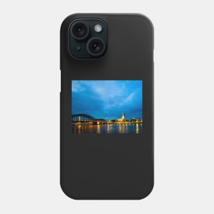 Germany  by the water at night Phone Case