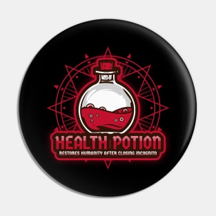 Health Magical Potion Pin