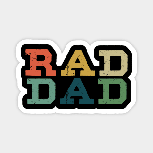 RAD DAD Fathers Day Shirt From Daughter to Dad Magnet