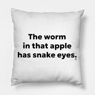 The Worm Pillow