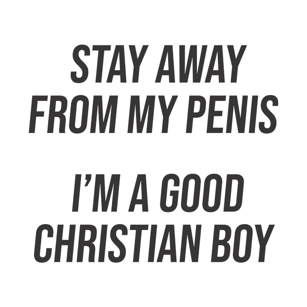 I'm A Good Christian Boy by fernandaffp