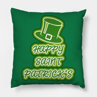 Happy Saint Patrick's Day Pillow