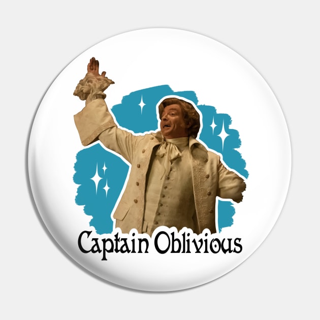 Captain Oblivious Pin by Sacred The Threads