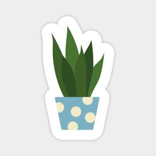 Snake Plant Magnet