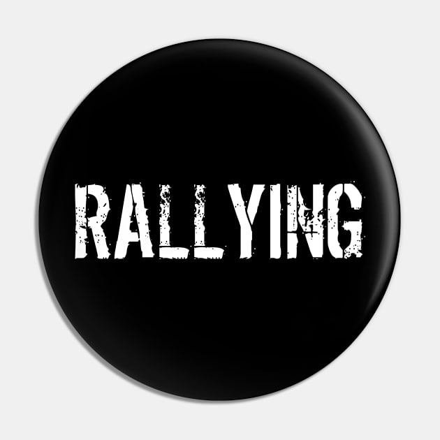 rallying Pin by FromBerlinGift