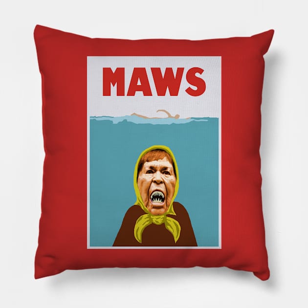 Spoof Movie Poster Pillow by TimeTravellers