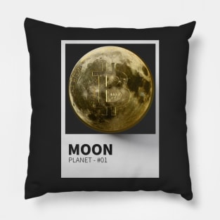 Bitcoin Moon Pillow