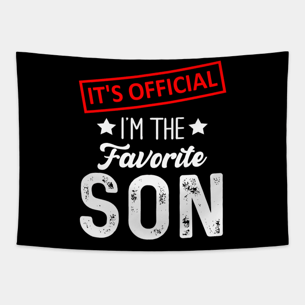 It's official i'm the favorite son Tapestry by Bourdia Mohemad