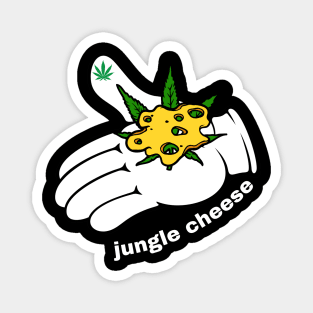 Jungle Cheese Magnet