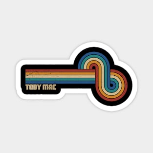 Retro Line Toby Mac Magnet
