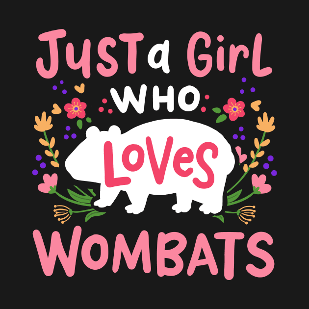 Wombat Australian Wombat Lover by KAWAIITEE