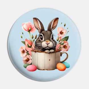 Feliz Pascua Conejito Pin