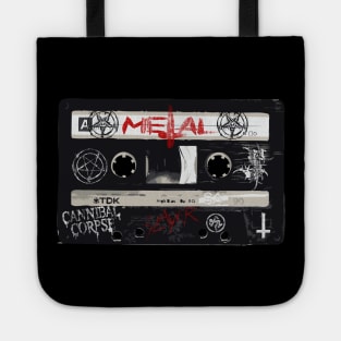 Heavy Metal Mix Tape Tote