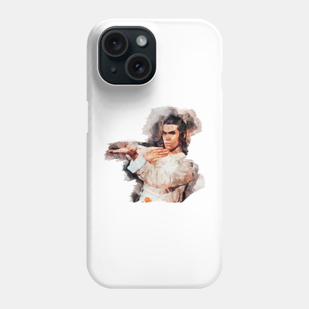 SHAW BROTHERS IN WATERCOLOR PAINTING Phone Case by MufaArtsDesigns