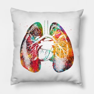 Lungs and Heart Pillow