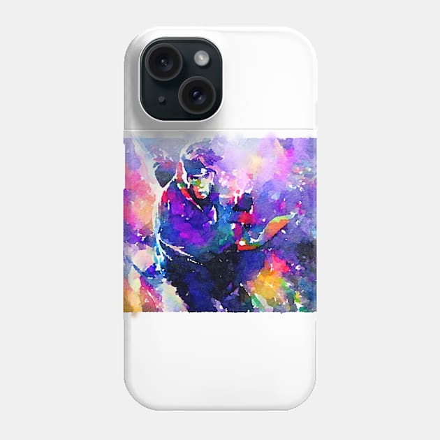 Sparkle Gambit Watercolor Phone Case by Watery