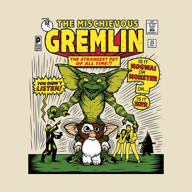 The Mischievous gremlin by nasib