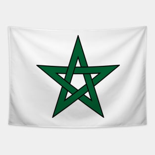 Star Moroccan Flag Tapestry