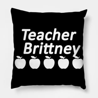 Teacher Brittney VIPKid 5 Apple Review Pillow