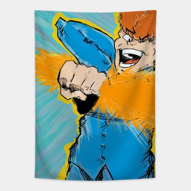 Kazuma Kuwabara Tapestry by JanssenJam