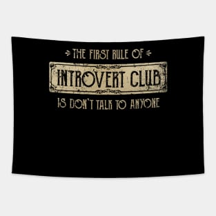 Introvert Club Tapestry