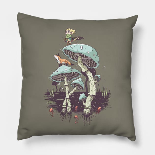 Elf Archer Pillow by Freeminds