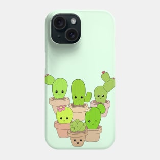 Cacti Family Phone Case