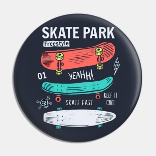 Skatepark Pin