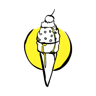 Ice Cream (Yellow) T-Shirt