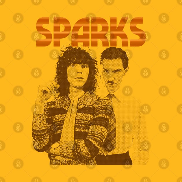 Sparks - Vintage Style Retro Aesthetic Design by DankFutura