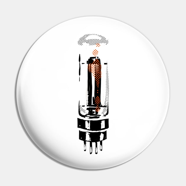 Vintage style vacuum tube illustration Pin by SerifsWhiskey