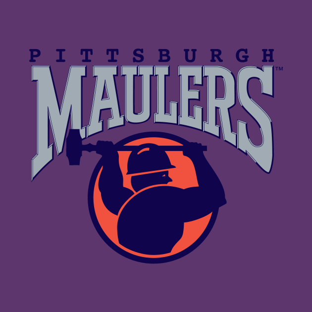 Pittsburgh Maulers Usfl TShirt TeePublic