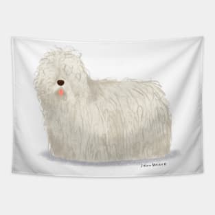 Komondor Dog Tapestry