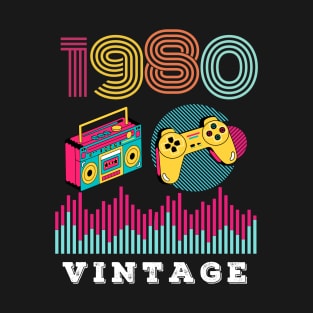 Retro 80s graphic T-Shirt