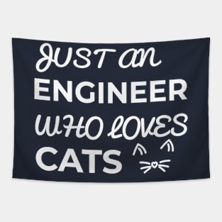 engineer cat Tapestry