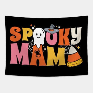 Cute Spooky Mama // Adorable Spooky Season Halloween Tapestry