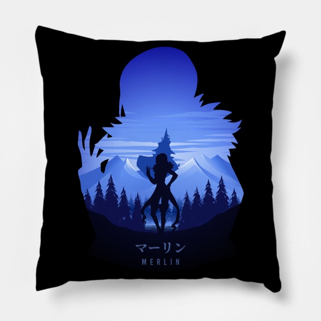 Merlin Pillow by The Artz