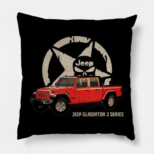 Jeep Gladiator J series JEEP White Star Pillow