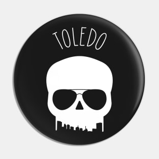 Skyline Skull - Toledo Pin