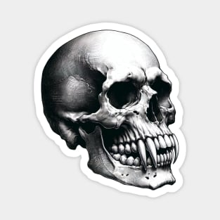 Vampire Skull Magnet