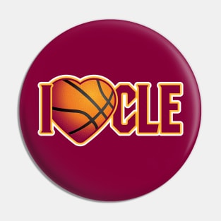 I Love CLE –veland! CAVs edition Pin